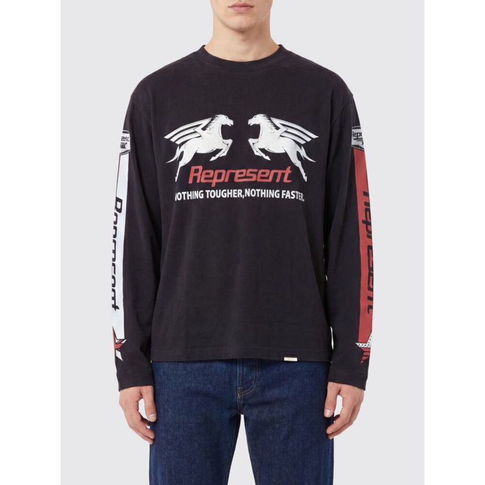 Represent T-Shirt Men Black 1